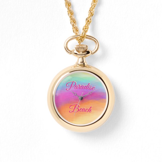 Paradise Beach 腕時計 (正面)