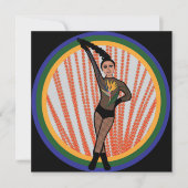 Paradise Dancer B Holiday Card シーズンカード (正面)