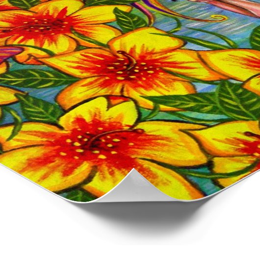 Paradise Fairy With Frog Poster ポスター (角)