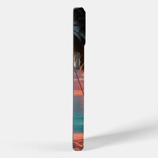 Paradise Found: Sunset Sails and Swaying Palms Case-Mate iPhoneケース (裏面 / 右)