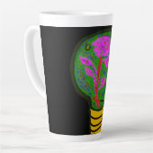 Paradise in a Light Bulb カフェラテマグ (左アングル)