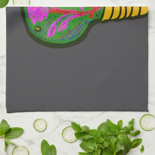 Paradise in a Light Bulb Kitchen Towel キッチンタオル (折り畳み)