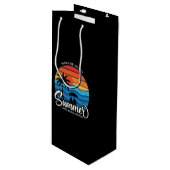 Paradise Island Santa Monica Beach-35307 ワインギフトバッグ (正面アングル)