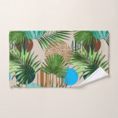 Paradise Plants Hawaiian Pattern  バスタオルセット (ハンドタオル)