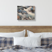 Paradise River on a Stretched Canvas Print キャンバスプリント (インサイチュ (寝室))