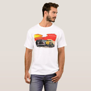 "Paradise Road"のアメリカの落書きのTシャツ Tシャツ