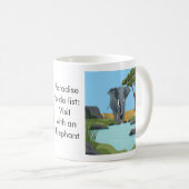 Paradise to do list: Elephant コーヒーマグカップ (正面右)