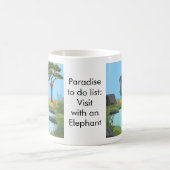 Paradise to do list: Elephant コーヒーマグカップ (中央)