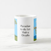 Paradise to do list: Giraffe コーヒーマグカップ (中央)
