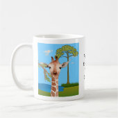 Paradise to do list: Giraffe コーヒーマグカップ (左)