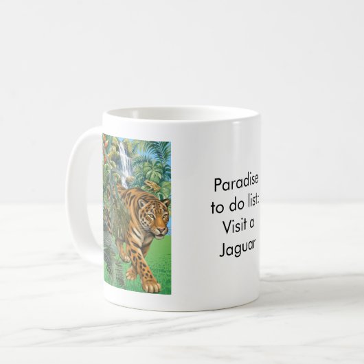 Paradise to do list: Jaguar コーヒーマグカップ (正面左)