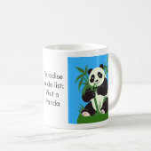 Paradise to do list: Panda コーヒーマグカップ (正面右)