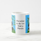 Paradise to do list: Panda コーヒーマグカップ (中央)
