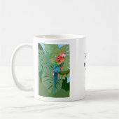 Paradise to do list: Parrot コーヒーマグカップ (左)