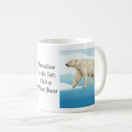 Paradise to do list: Polar Bear コーヒーマグカップ