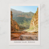 Paradise Valley, Morocco Landscape and Travel ポストカード (正面)