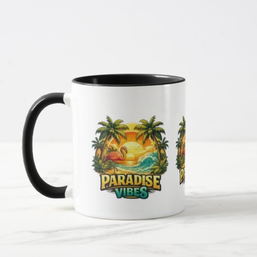 Paradise Vibes マグカップ (左)