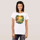 Paradise Vibes Tシャツ (正面フル)