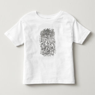 「Paradisi足底からのとびら; Paradisus Terrestr トドラーTシャツ