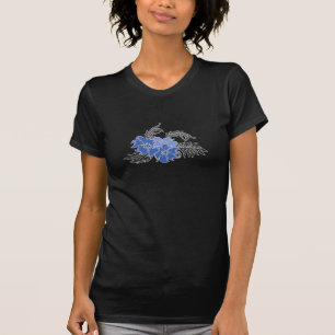 Paradisoのハイビスカスの女性ティー Tシャツ