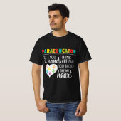 Paraeducator Cute Paraprofessional School Teacher  Tシャツ (正面フル)