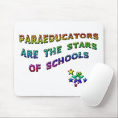 PARAEDUCATORSは学校の星です マウスパッド (マウス)