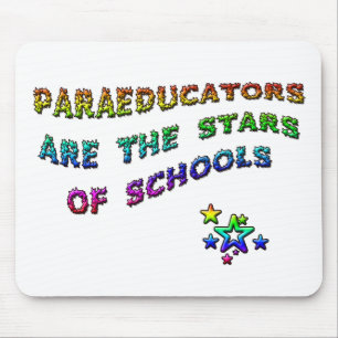 PARAEDUCATORSは学校の星です マウスパッド