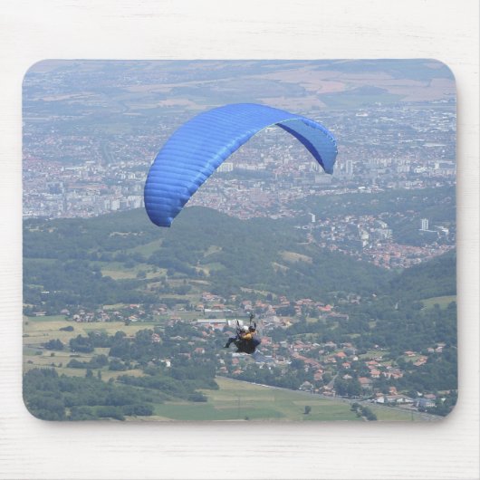 Paragliderの写真 マウスパッド (正面)