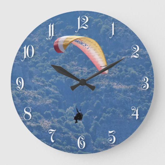 Paraglider ラージ壁時計 (正面)