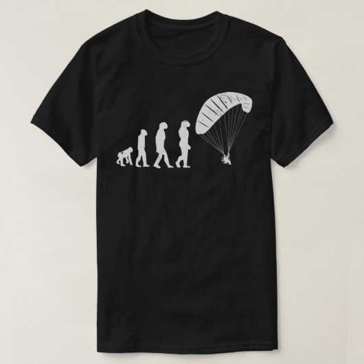 Paraglider Paramotors Evolution Gift Tシャツ (デザイン正面)
