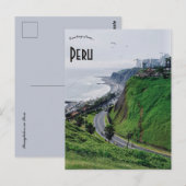 Paragliders in Peru ポストカード (正面/裏面)