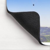 Paragliding in the Black Forest マウスパッド (コーナー)