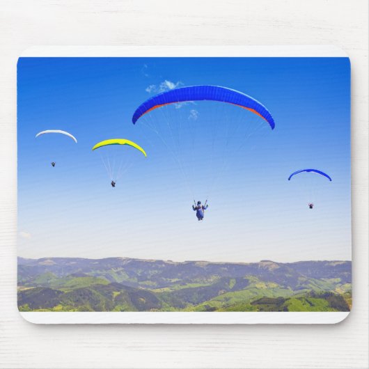 Paragliding in the Black Forest マウスパッド (正面)