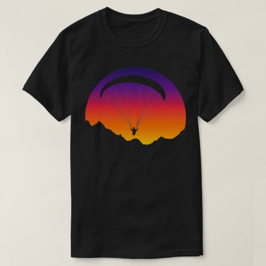 Paragliding Paragliding Paragliding  Tシャツ (デザイン正面)
