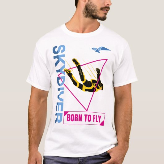 Paragliding Sports, Skydiver Tシャツ (正面)
