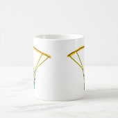 Paragliding Stickman コーヒーマグカップ (中央)