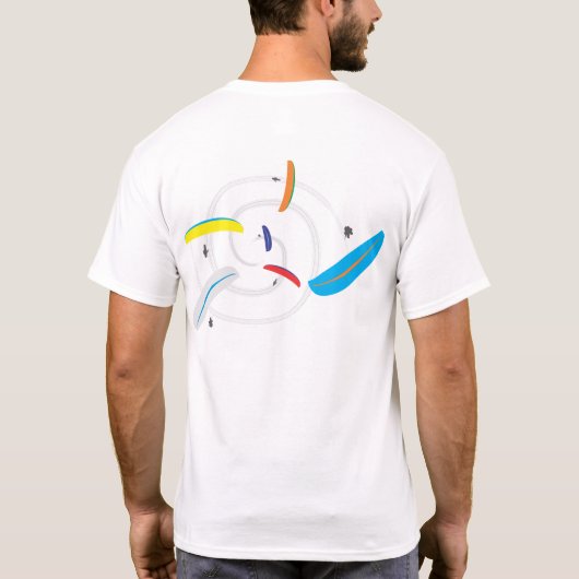 PARAGLIDING TERMAL Tシャツ (裏面)