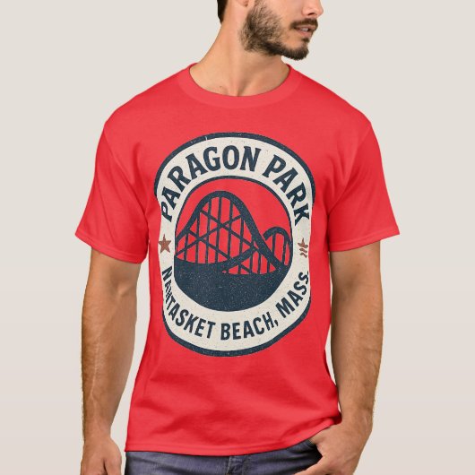 Paragon Park Nantasket Beach, Hull, MA Tシャツ (正面)