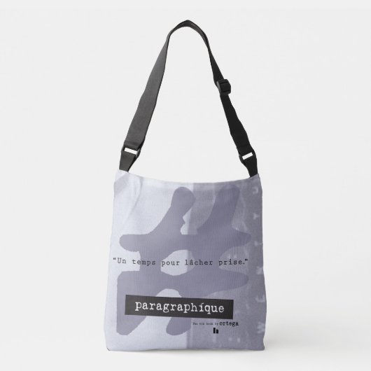 Paragraphíque Tote Bag クロスボディバッグ (正面)