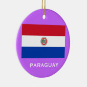 PARAGUAY*のカスタムなクリスマスのオーナメント セラミックオーナメント (右)
