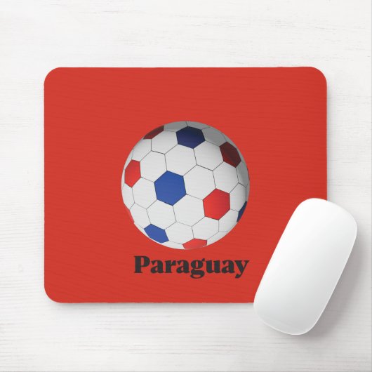 Paraguay Soccer マウスパッド (マウス)