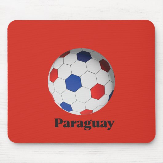 Paraguay Soccer マウスパッド (正面)