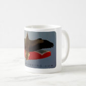 Parahawkingのマグ コーヒーマグカップ (正面右)