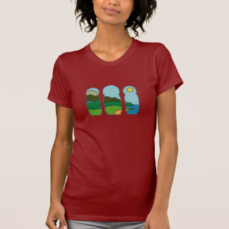 paraiso natural tシャツ