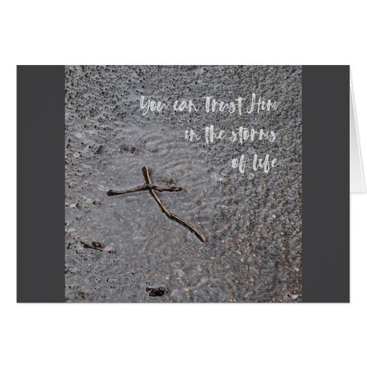 Parakaleoノートカードで彼を信頼する (正面横)