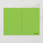 Parakeet Bird ポストカード (裏面)