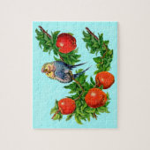 parakeets in love ジグソーパズル (縦)