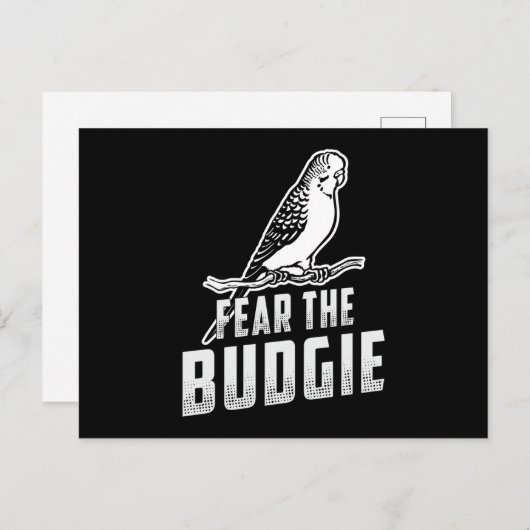 Paraket恋人の恐怖ザブジーブデガリガールブデギー ポストカード (正面/裏面)