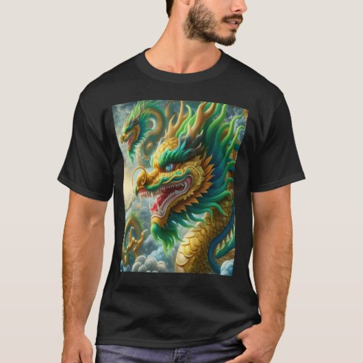 PARALLAB REALMS DRAGON MENSシャツ Tシャツ (正面)