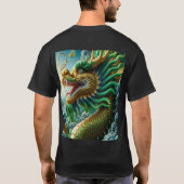 PARALLAB REALMS DRAGON MENSシャツ Tシャツ (裏面)